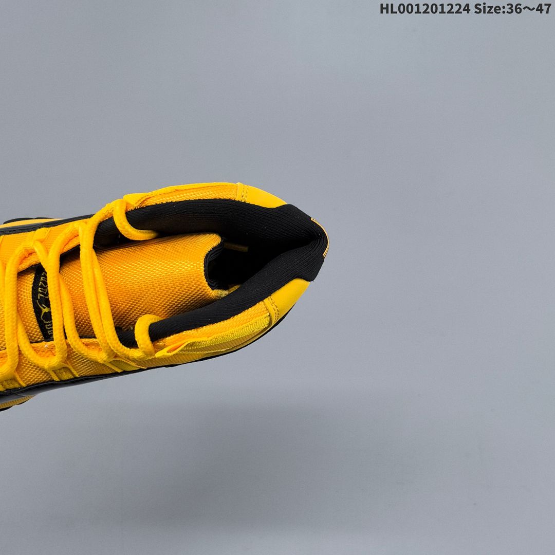 Air Jordan 11 Retro High "Black Yellow" AJ11 11 aj11 11 - foto 2