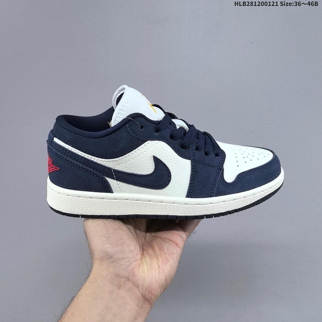 Air Jordan 1 Low "Obsidian Suede" AJ1 1 aj1 1 Jor - foto 9