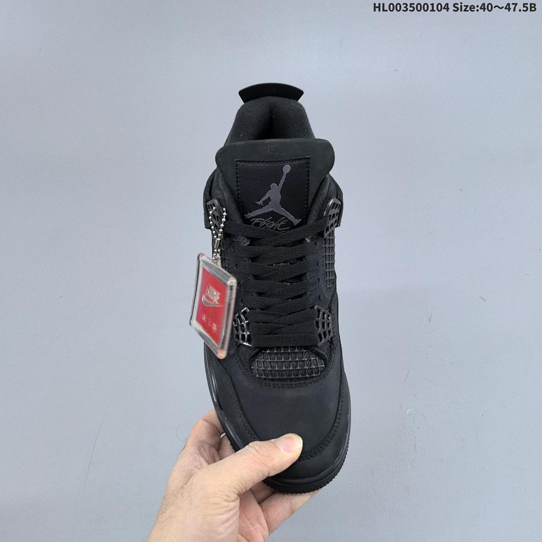 Air Jordan 4 Retro "Black Cat" AJ4 4 aj4 4 - foto 6