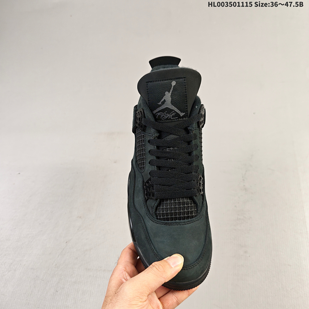Air Jordan 4 Retro "Black Cat" AJ4 4 aj4 4 - foto 7