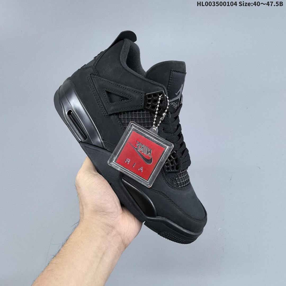 Air Jordan 4 Retro "Black Cat" AJ4 4 aj4 4 - foto 8