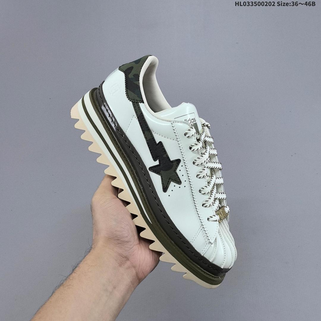 PK Adidas CLOT X BAPE SUPERSTAR BY E ”Superstar“ - foto 8