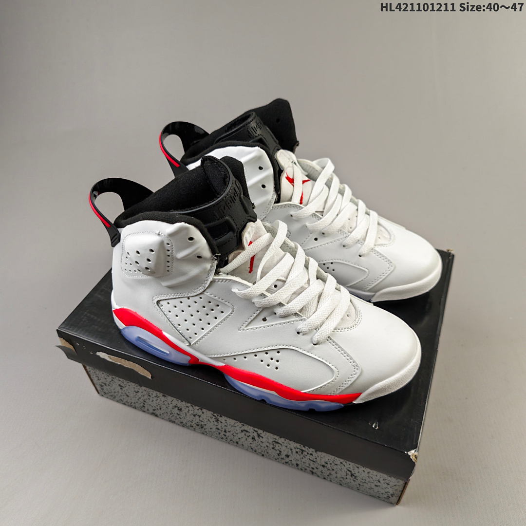 Air Jordan 6 Retro "Infrared White" AJ6 6 aj6 6