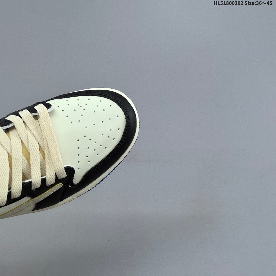 Travis Scott x Air Jordan 1 Low OG "Canary" Yellow" 7.0 AJ1 1 aj1 1 - foto 3