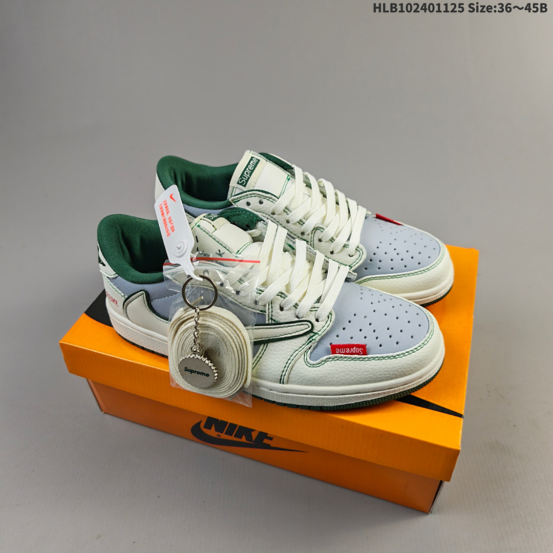 Fragment x Travis Scott x Supreme Air Jordan 1 Low AJ1 - foto 4