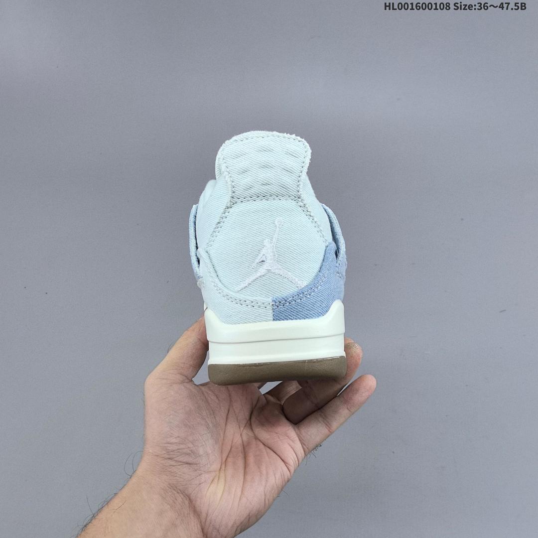 Air Jordan 4 Retro Denim "Worn Blue" AJ4 4 aj4 4 - foto 5