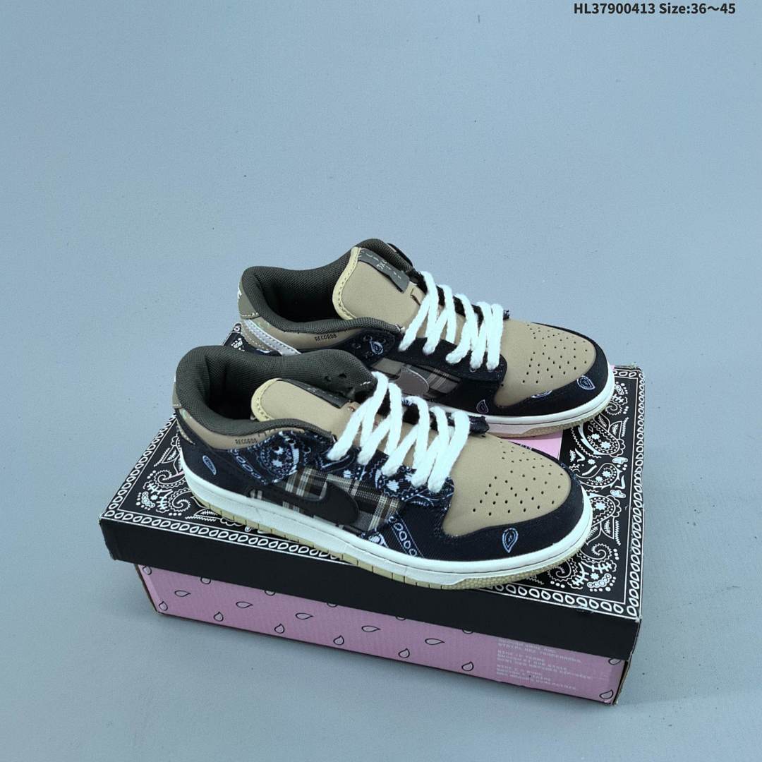 Travis Scott × SB Dunk Low AJ AF1 TS Nike