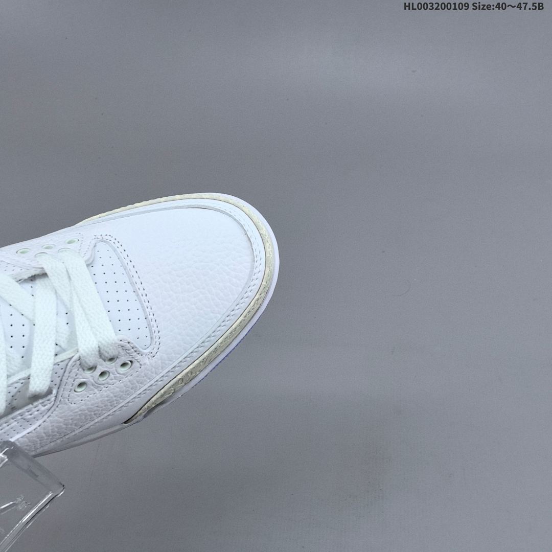Air Jordan 3 Retro "Pure White" AJ3 3 aj3 3 - foto 3