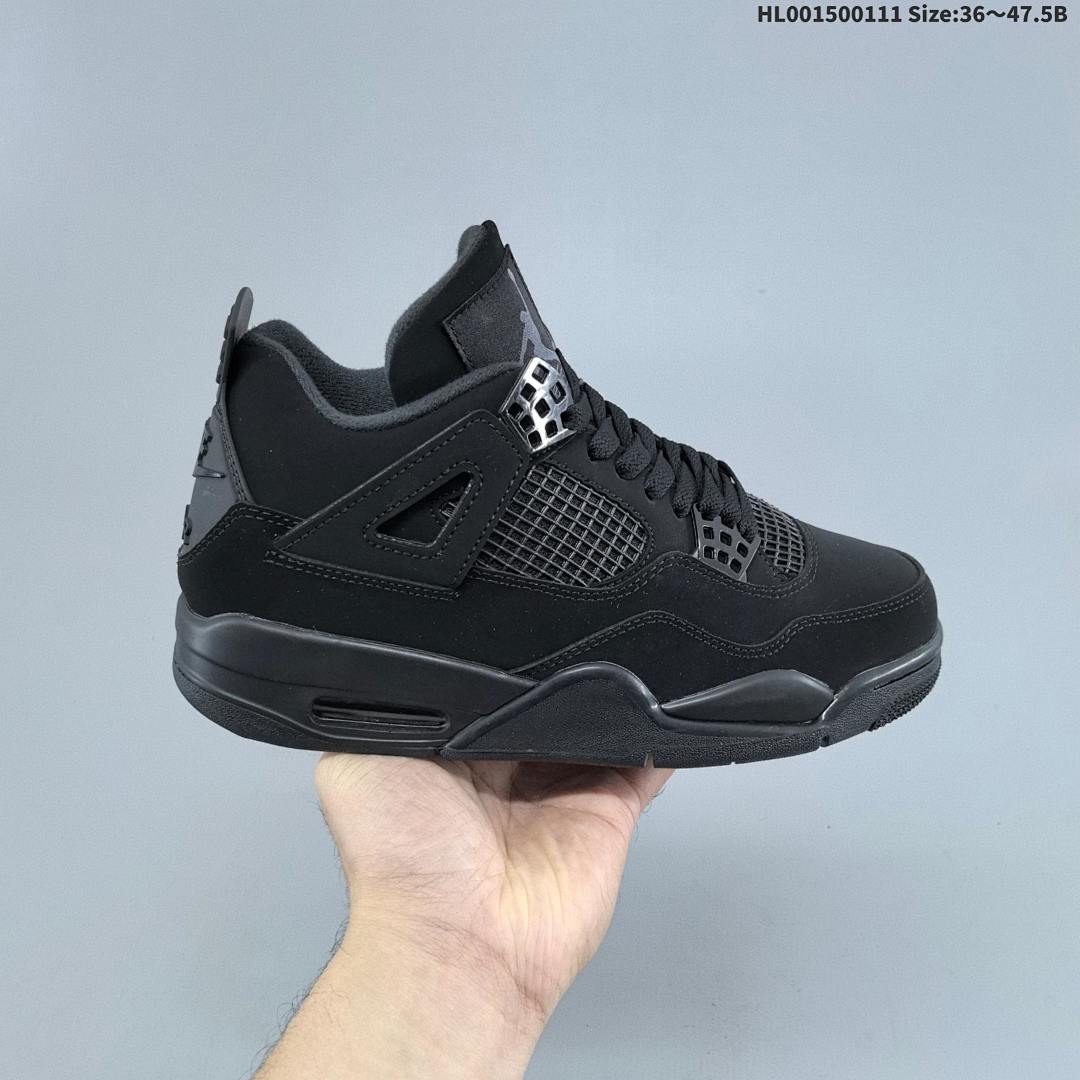 Air Jordan 4 Retro "Black Cat" AJ4 4 aj4 4 - foto 9
