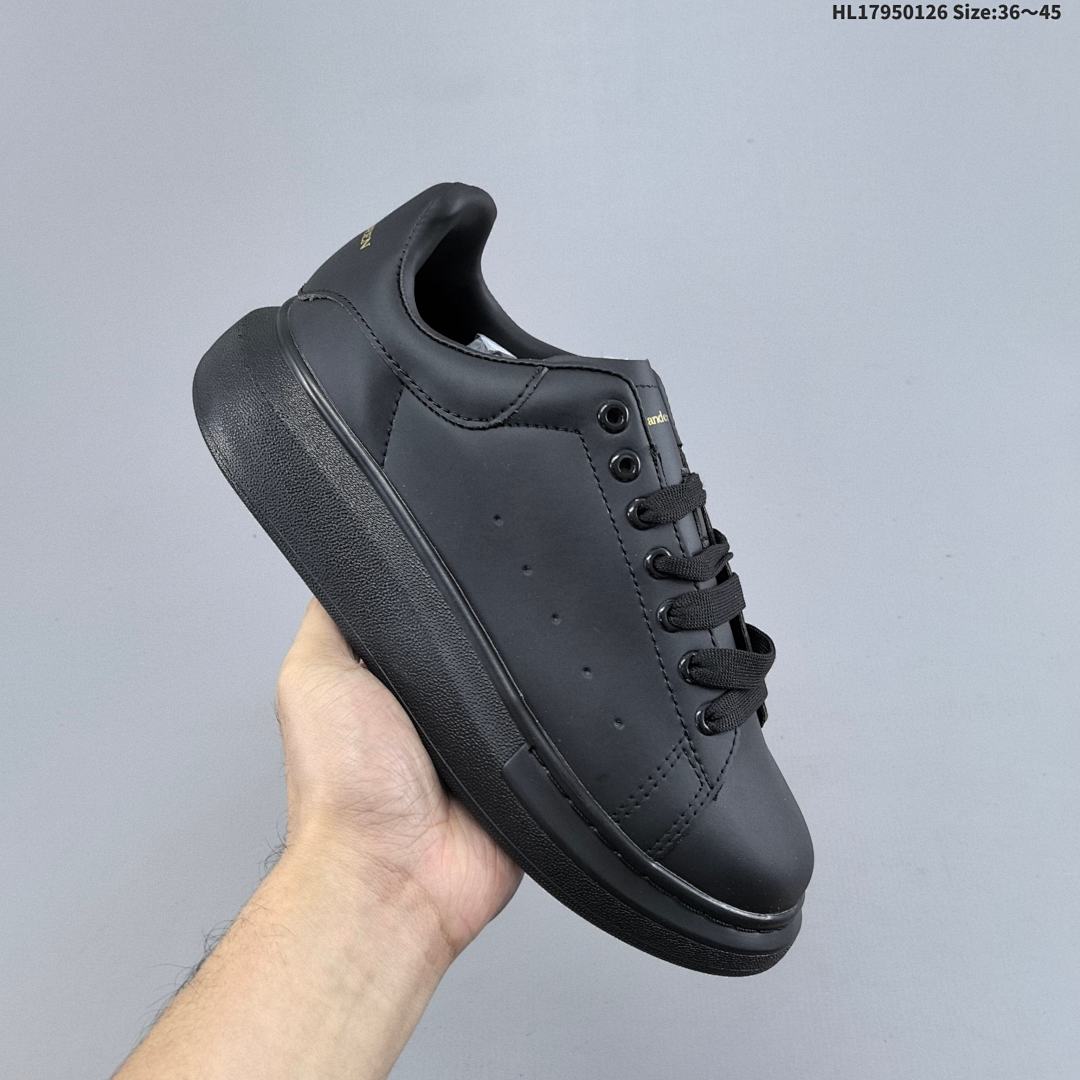 Alexander McQueen Sole Leather Sneakers HL17950126 Size 45 - foto 8