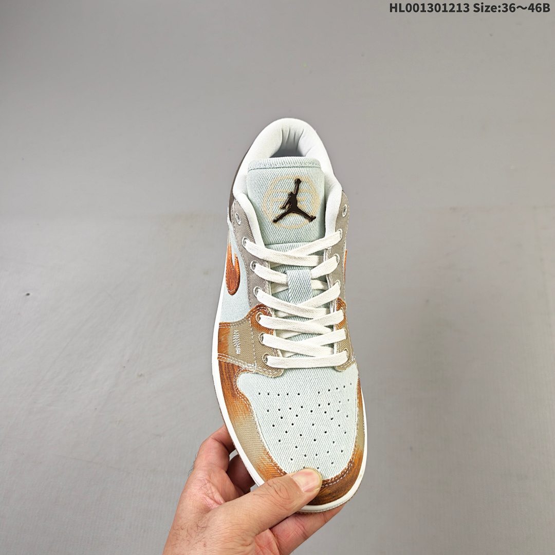 Air Jordan 1 Low SE "Multi-Color Distressed" AJ1 1 aj1 1 Jo - foto 6