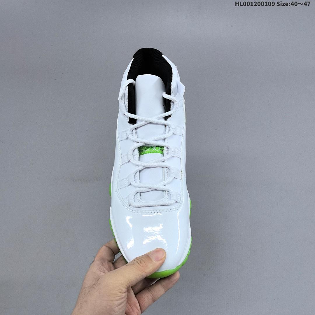 Air Jordan 11 Retro "White Green" AJ11 11 aj11 11 - foto 6
