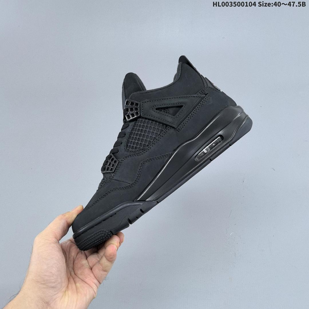Air Jordan 4 Retro "Black Cat" AJ4 4 aj4 4 - foto 7