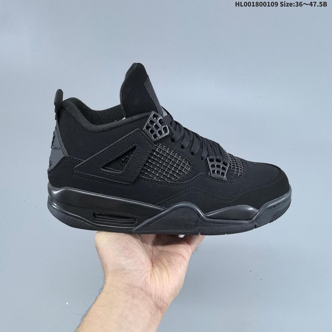 Air Jordan 4 Retro "Black Cat" AJ4 4 aj4 4 - foto 9