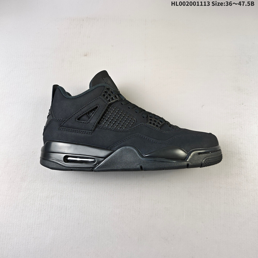 Air Jordan 4 Retro "Black Cat" AJ4 4 aj4 4