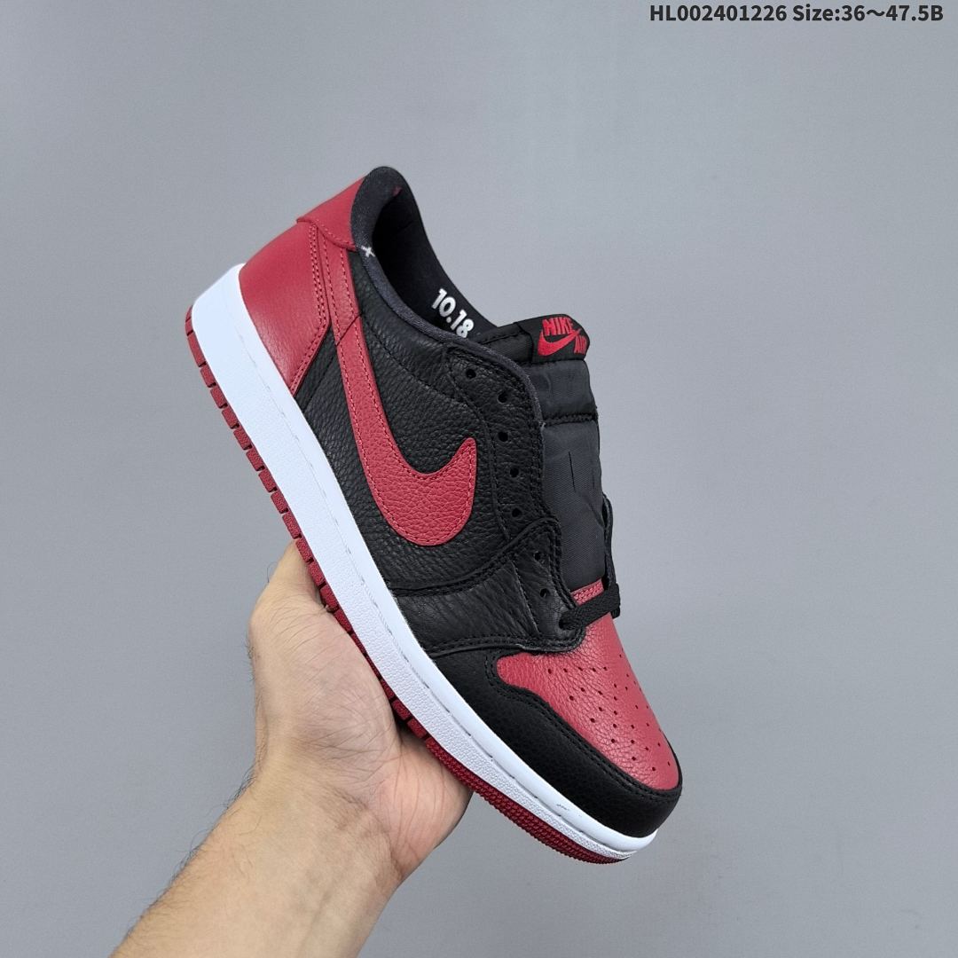 Air Jordan 1 Low OG "Banned" X AJ1 1 aj1 1 Jorda - foto 8