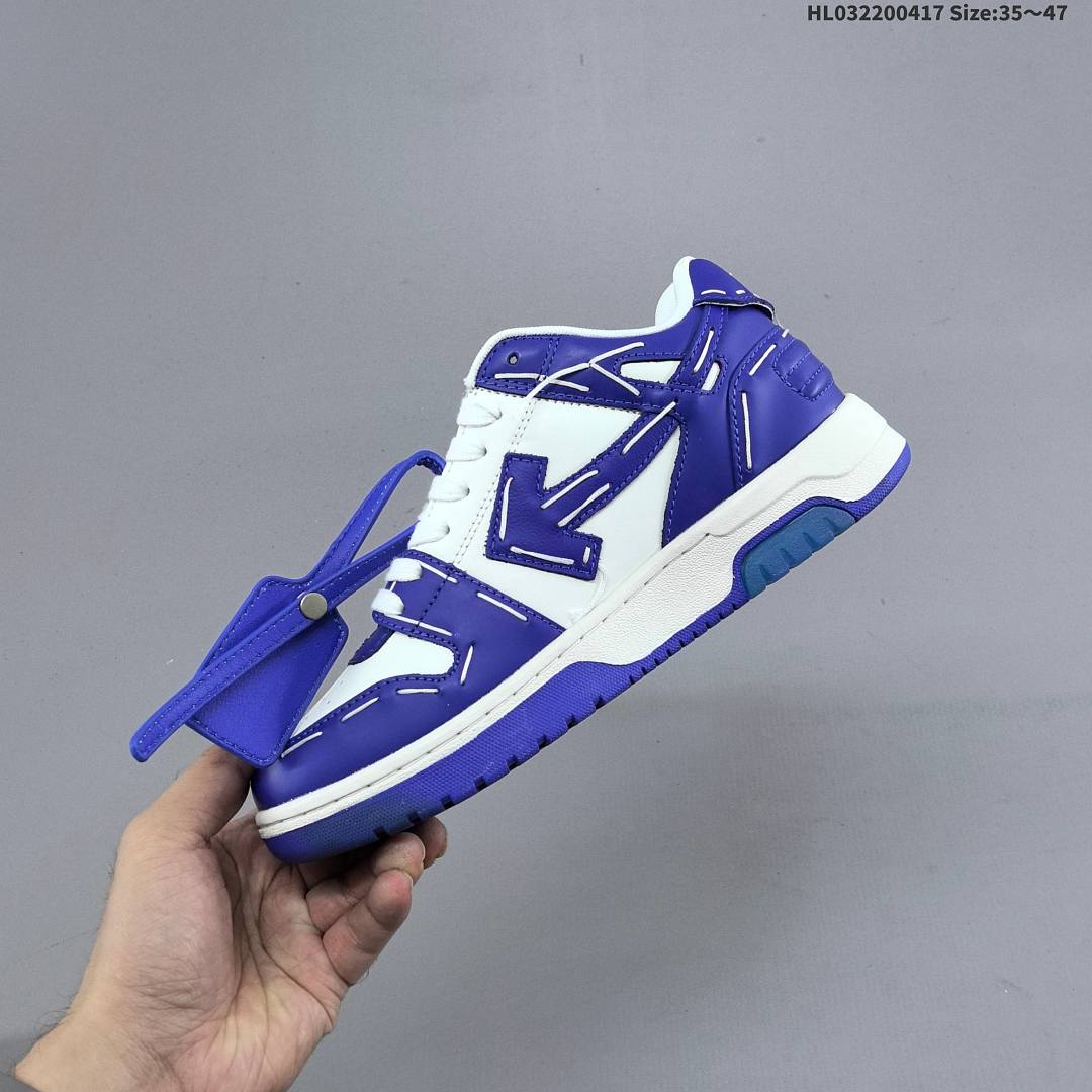 , Off-White™ c/o Virgil Abloh Out Of Office Low-top Leather OW OFF-White - foto 6
