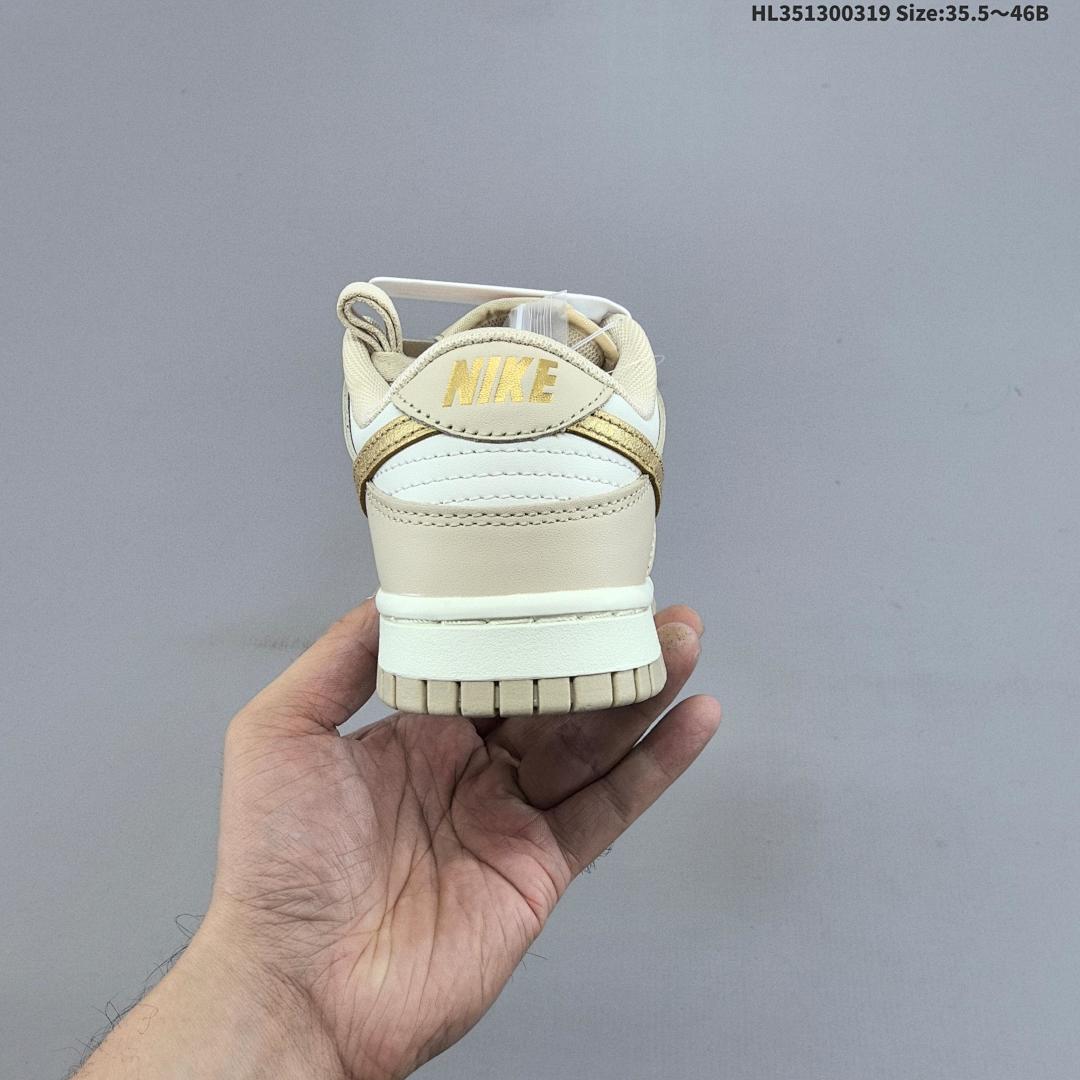 Nike Dunk Low “Gold Swoosh” Swoosh - foto 6