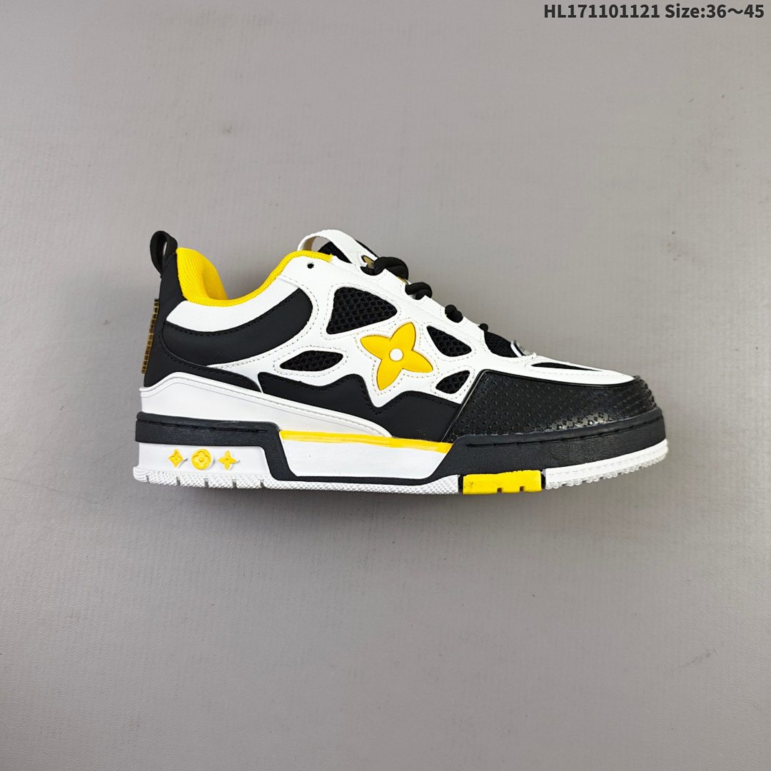Louis Vuitton Trainer Sneaker Low LV ID Size 45