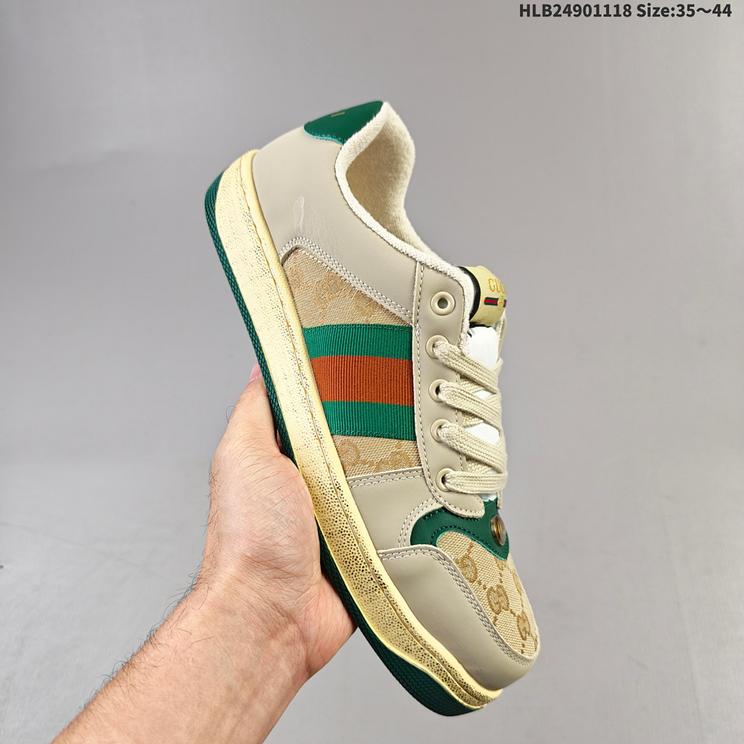 Gucci Distressed Screener sneaker HLB24901118 - foto 5