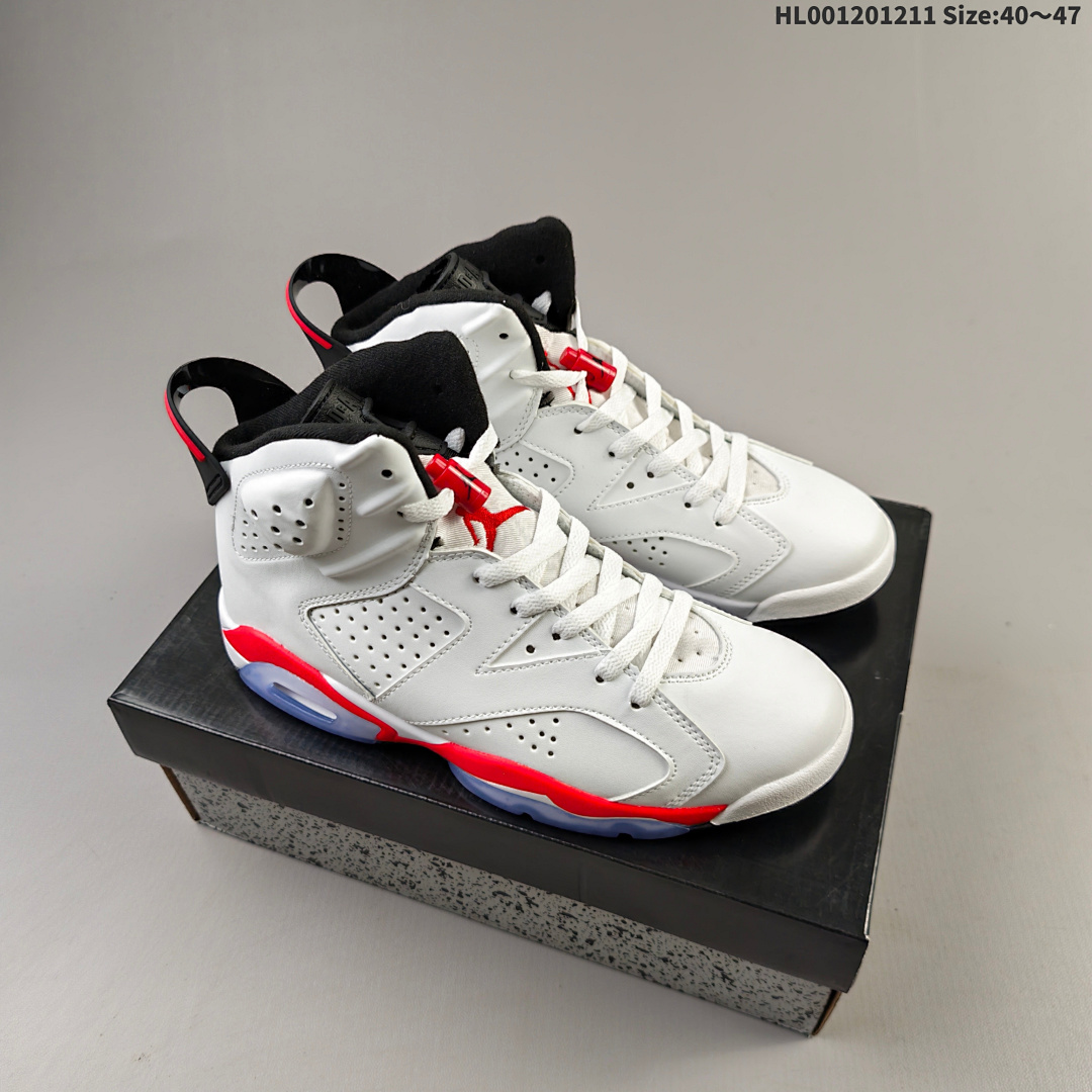 Air Jordan 6 Retro "Infrared White" AJ6 6 aj6 6