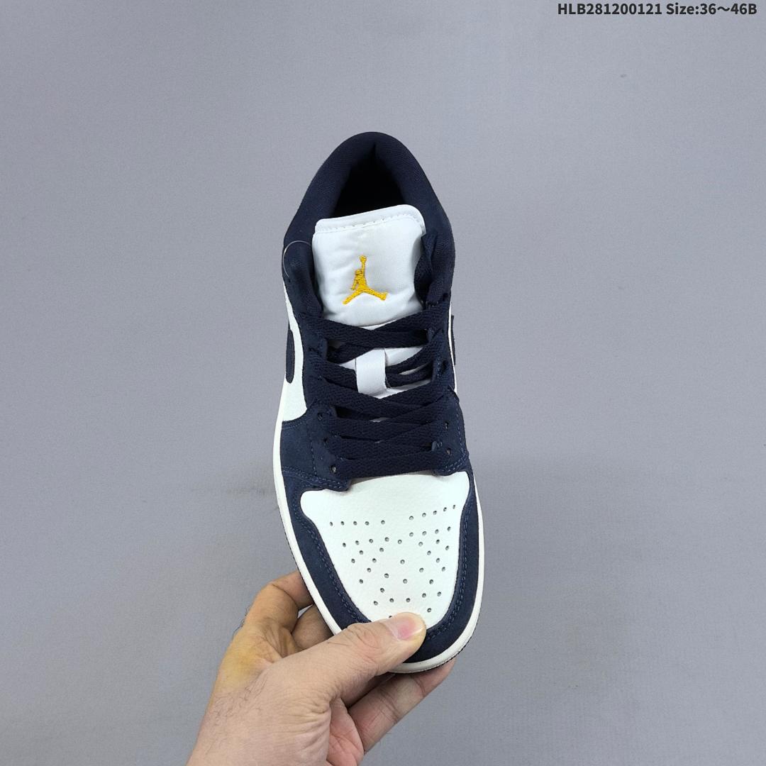 Air Jordan 1 Low "Obsidian Suede" AJ1 1 aj1 1 Jor - foto 6