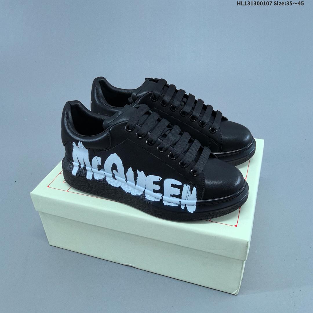 Alexander McQueen Sole Leather Sneakers 553770 HL131300107