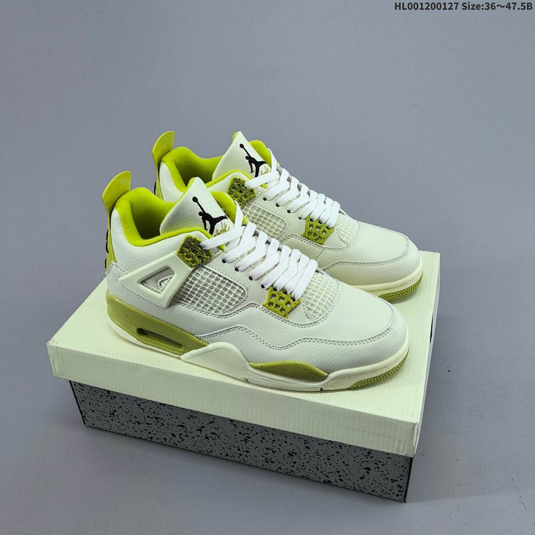 J Balvin x Air Jordan 4 Retro "Lemonade" AJ4 4 aj4 4 J Balv