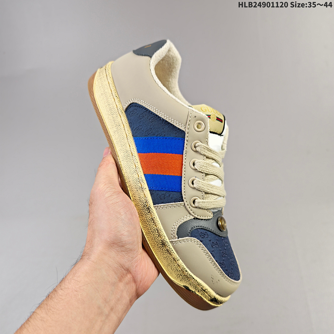 Gucci Distressed Screener sneaker HLB24901120 Size - foto 3