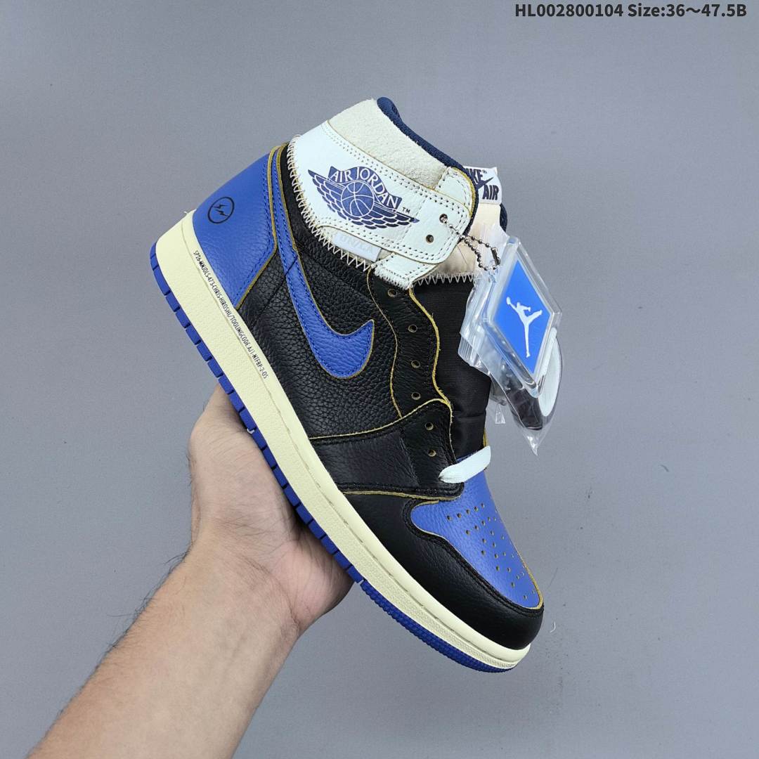 Union LA x Fragment Design x Air Jordan 1 Retro High OG "Sport Royal" A - foto 8