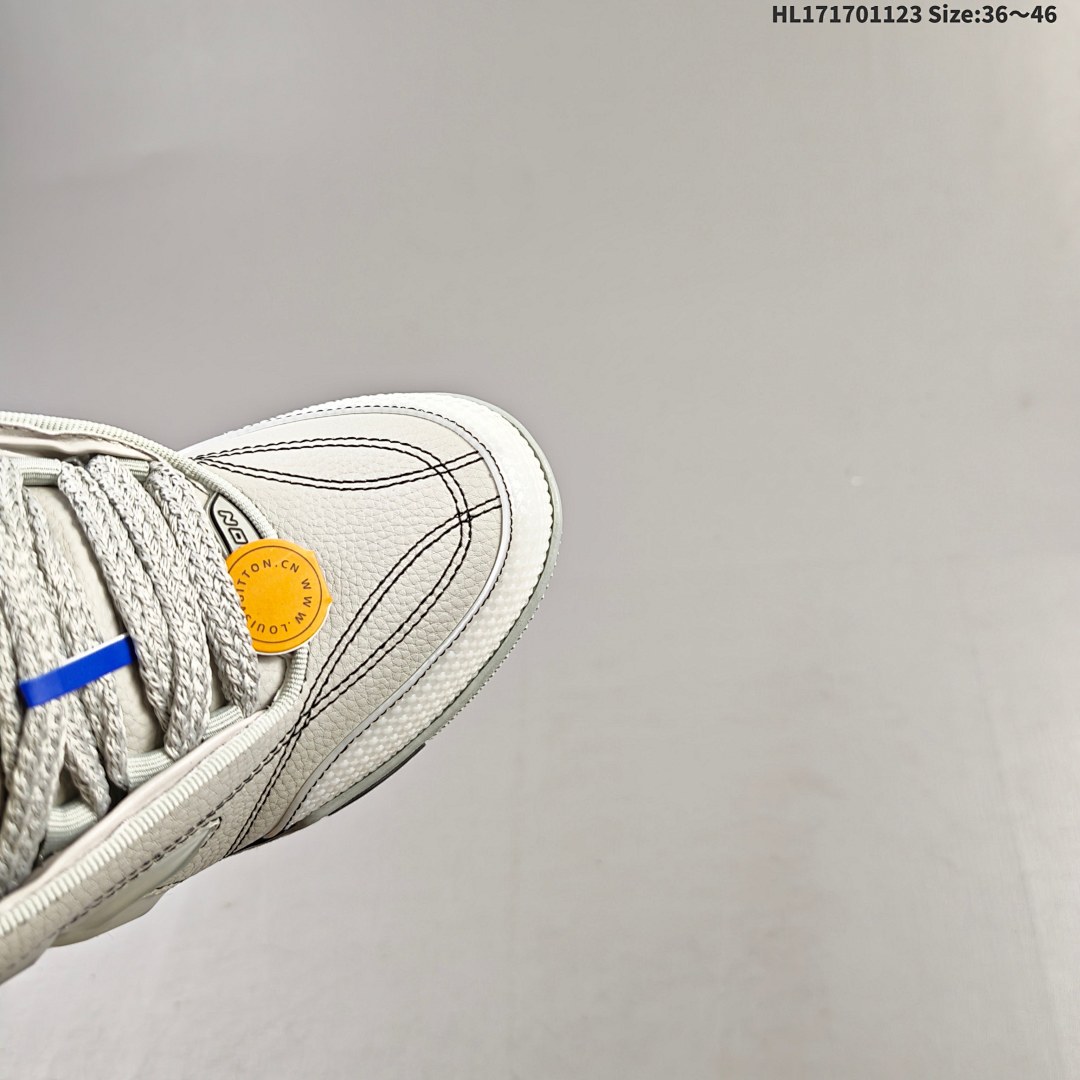 Louis Vuitton Trainer Sneaker Low LV ID HL171701123 Size 46 - foto 5