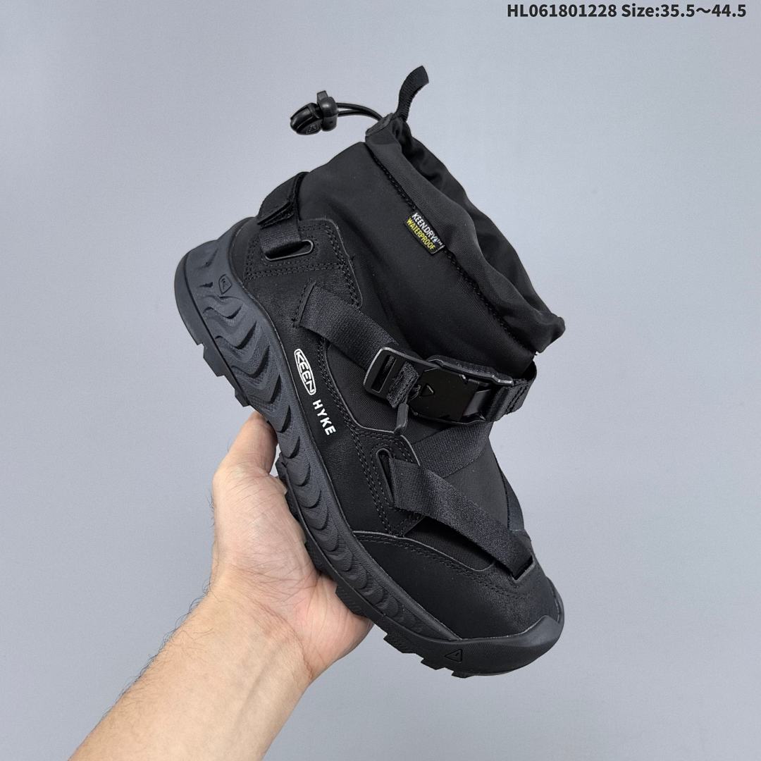 HYKE x KEEN Hoodzerra BROWN KEEN HYKE - foto 6