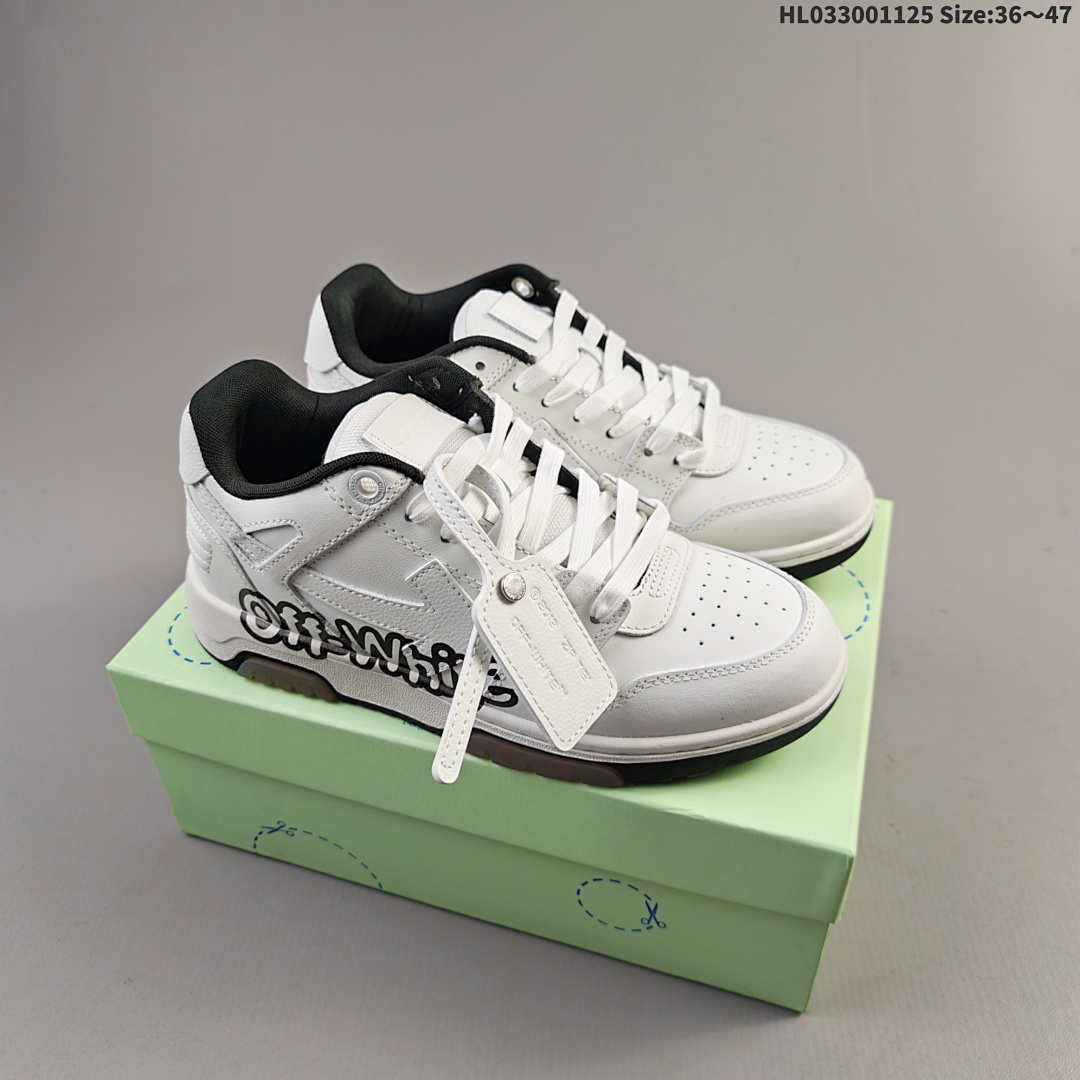Off-White™ c/o Virgil Abloh Out Of Office Low-top Leather OW OFF-White Sneakers - foto 2