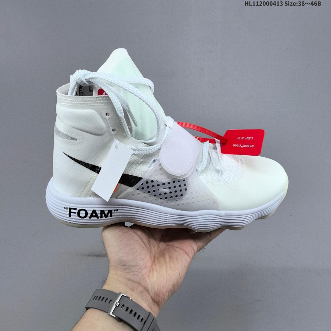 Nike React Hyperdunk Flyknit Off-White Virgil The Ten FK - foto 2
