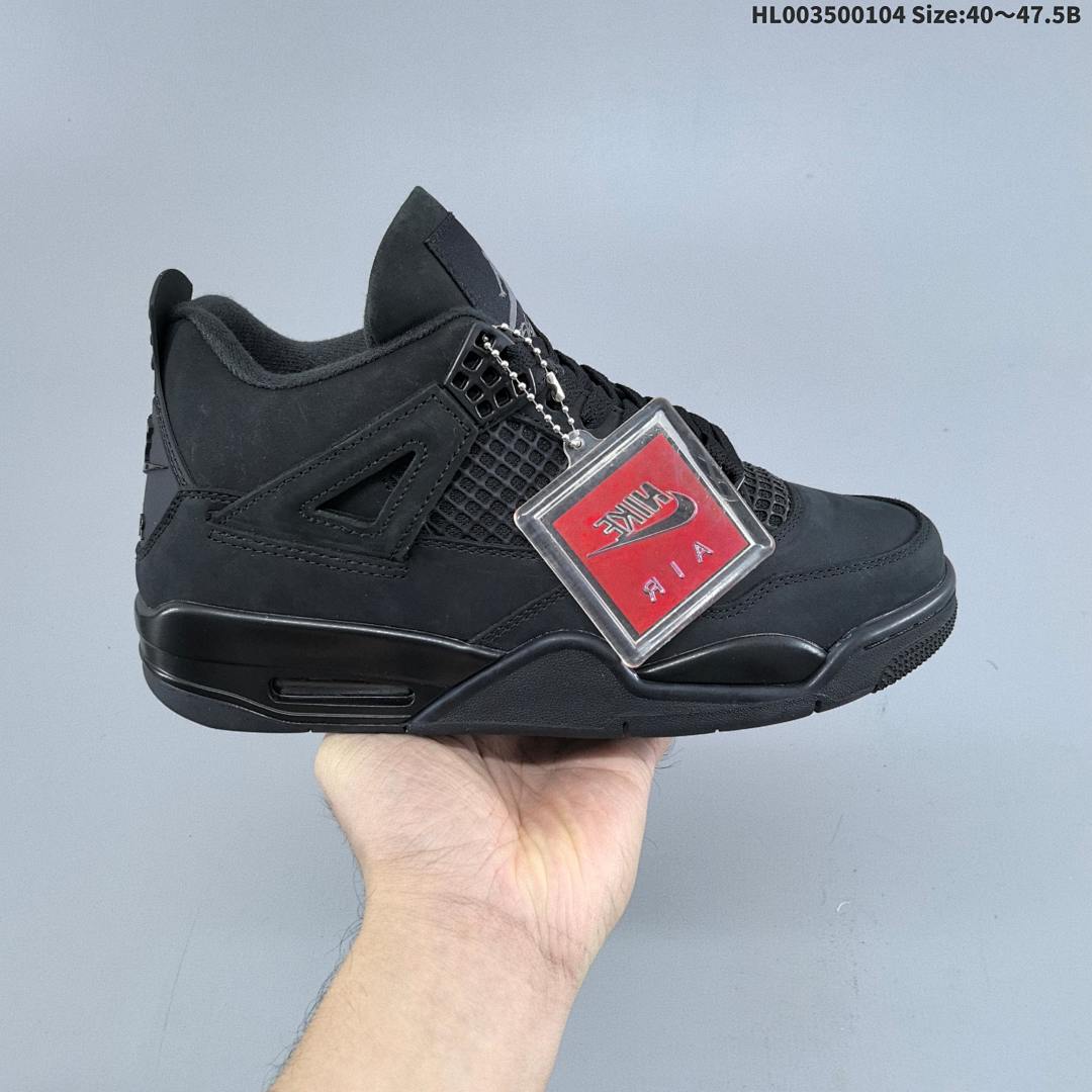 Air Jordan 4 Retro "Black Cat" AJ4 4 aj4 4 - foto 9