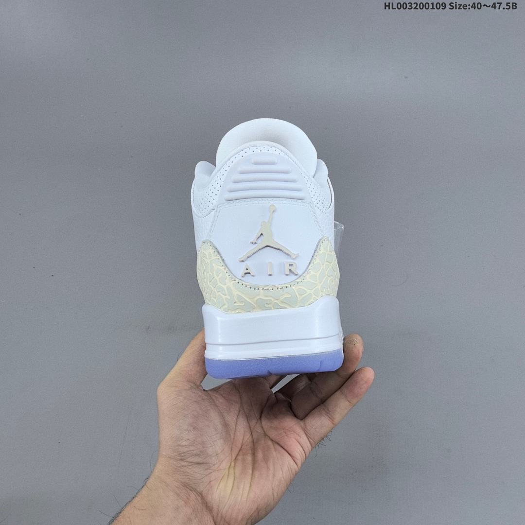 Air Jordan 3 Retro "Pure White" AJ3 3 aj3 3 - foto 4