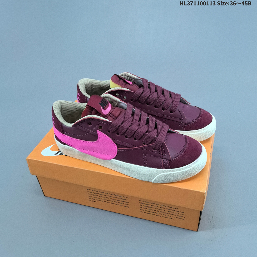 NK Blazer Low & x27;77 Jumbo Blazer Swoosh Sw - foto 11