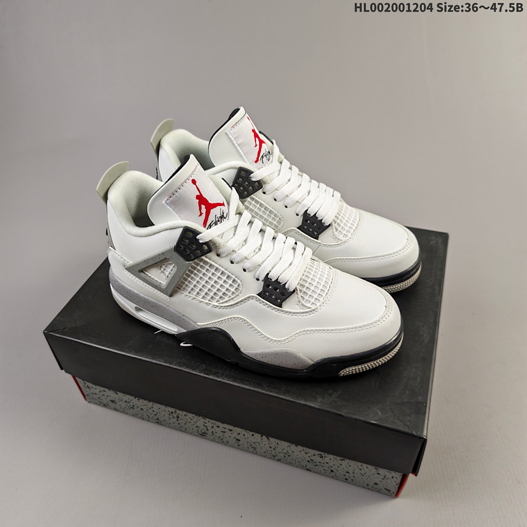 Air Jordan 4 Retro OG "White Cement" AJ4 4 aj4 4