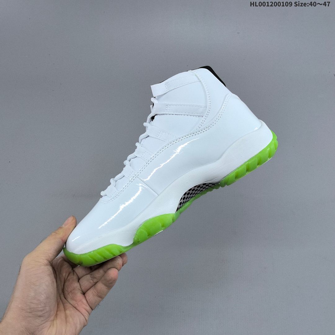 Air Jordan 11 Retro "White Green" AJ11 11 aj11 11 - foto 7