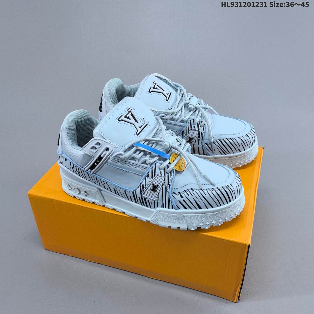 LV Louis Vuitton Trainer Sneaker Low ID - foto 7