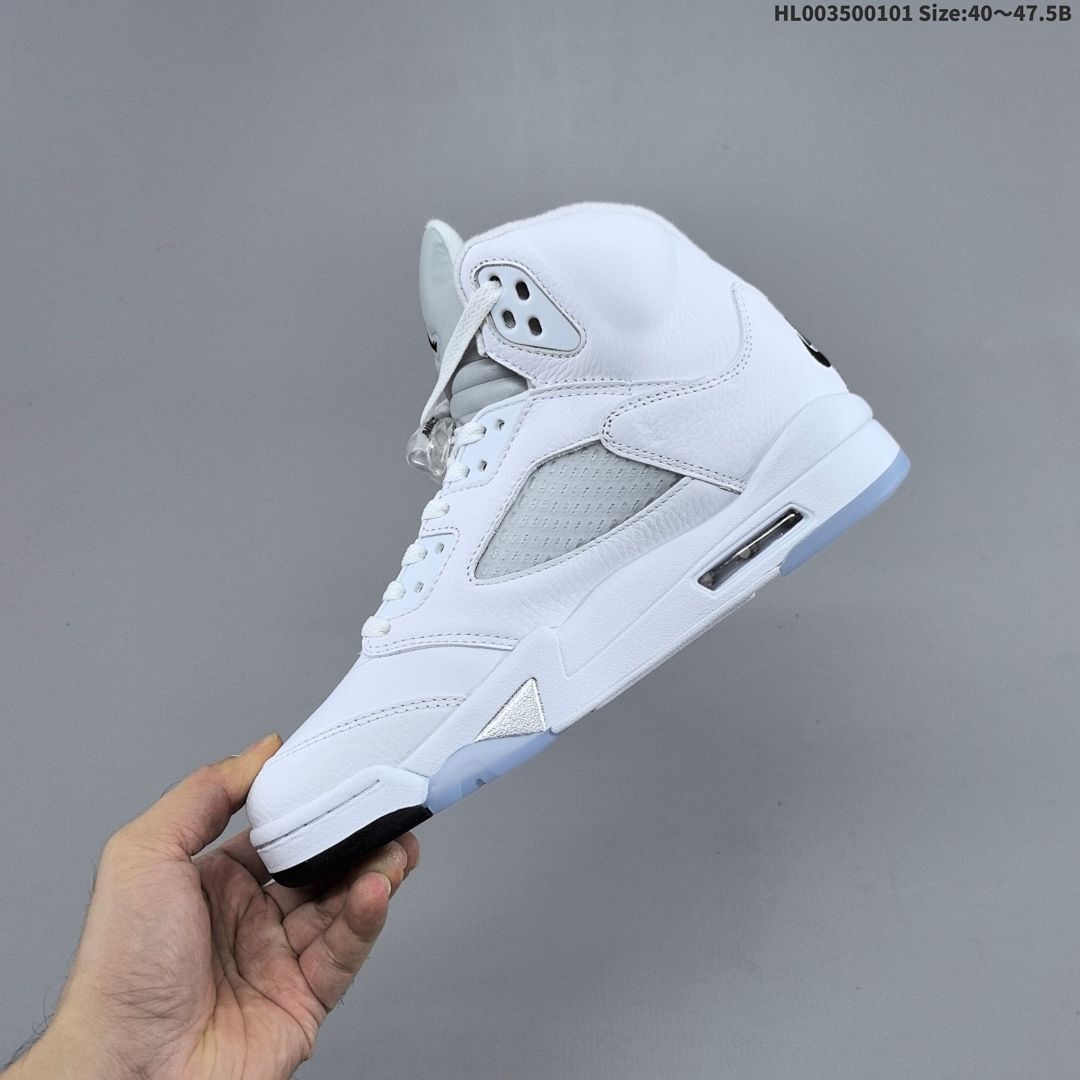 Air Jordan 5 Retro "Metallic White" AJ5 5 aj5 5 - foto 7