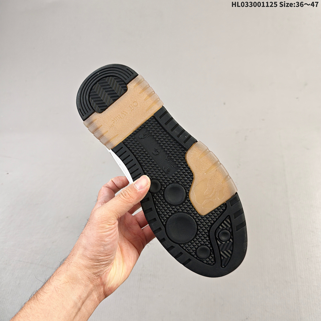 Off-White™ c/o Virgil Abloh Out Of Office Low-top Leather OW OFF-White Sneakers - foto 5