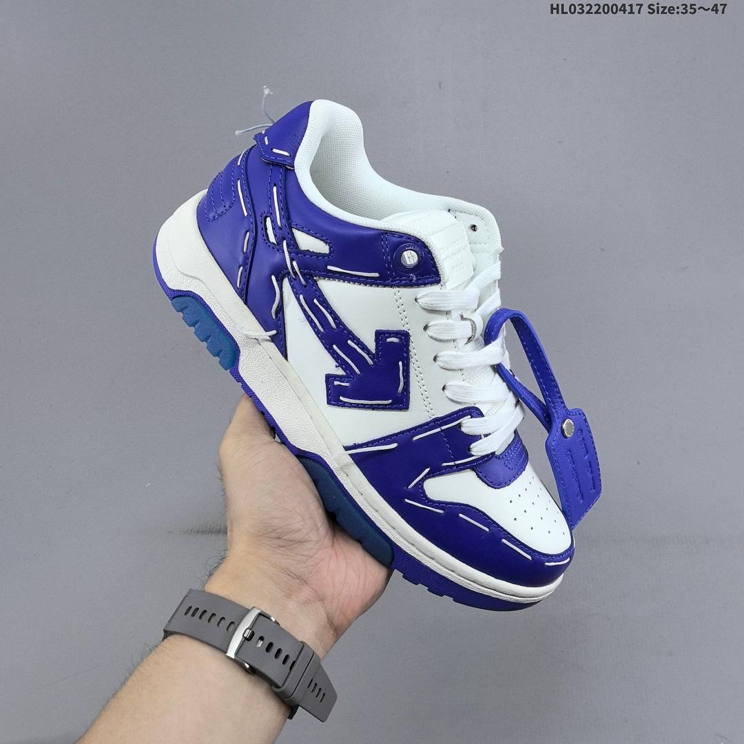 , Off-White™ c/o Virgil Abloh Out Of Office Low-top Leather OW OFF-White - foto 4