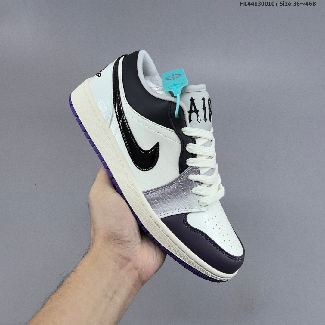 Air Jordan 1 Low & x27;& x27;Purple& x27;& x27; AJ1 1 aj1 1 - foto 8
