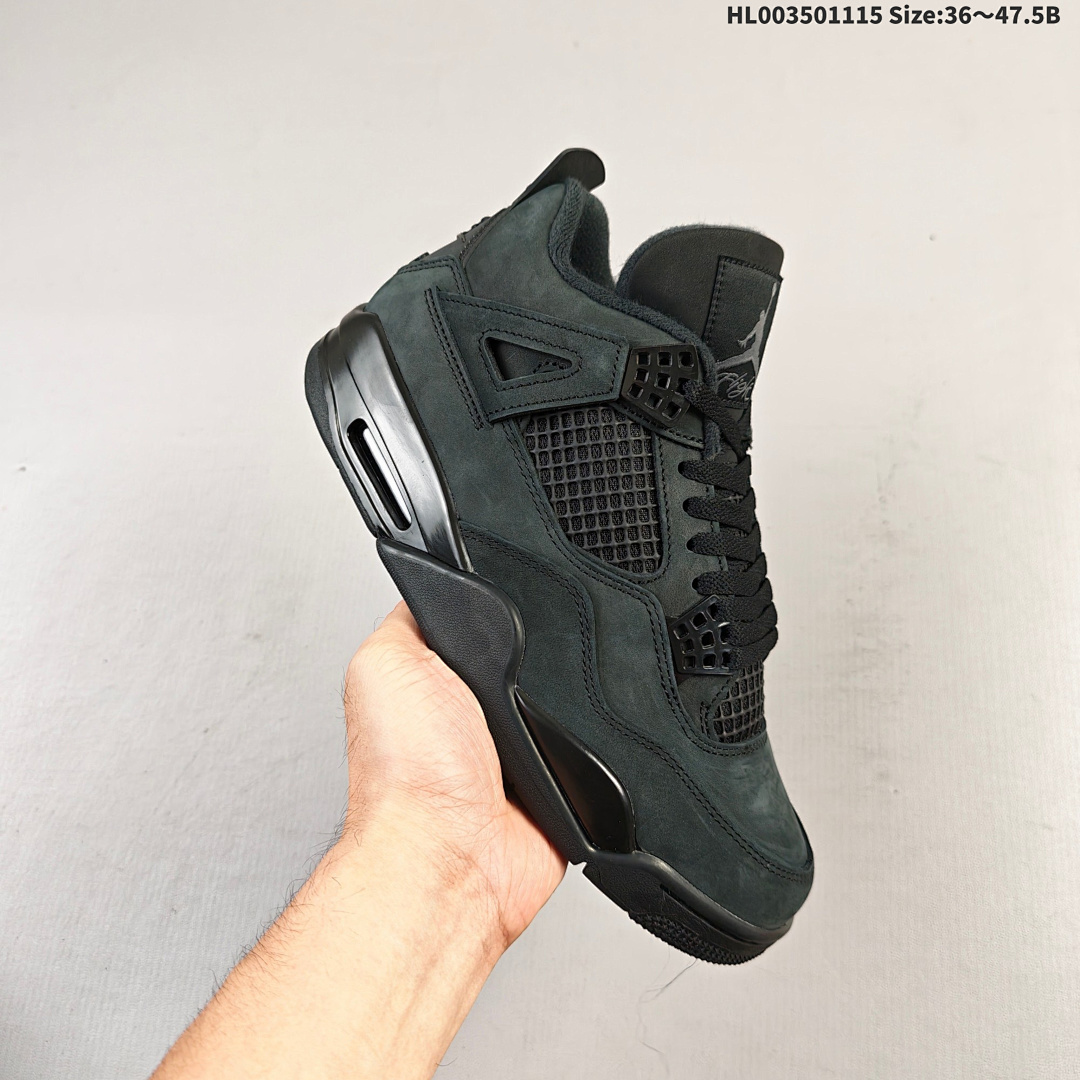 Air Jordan 4 Retro "Black Cat" AJ4 4 aj4 4 - foto 9