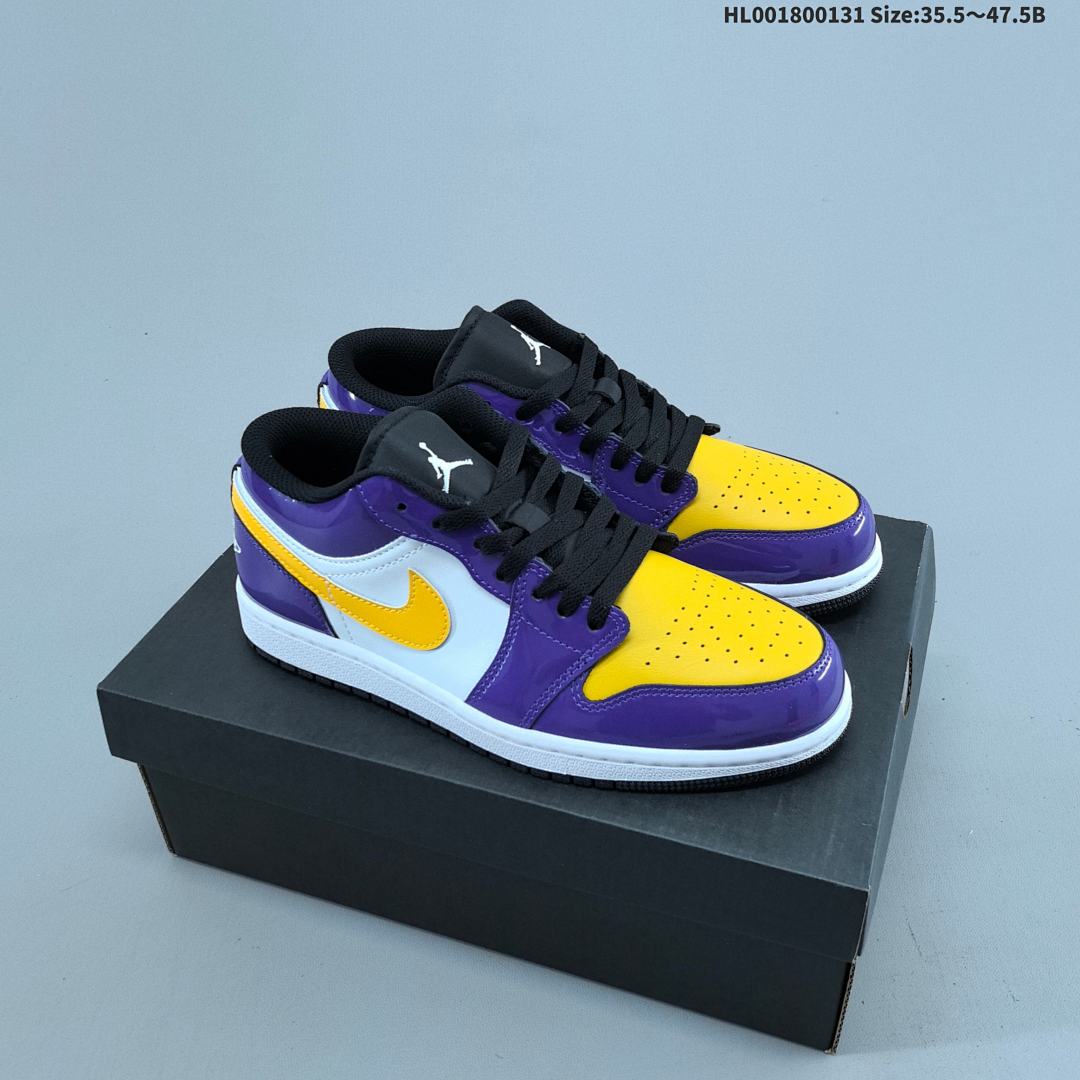 Air Jordan 1 Low "Lakers" AJ1 1 aj1 1 Jordan Ai