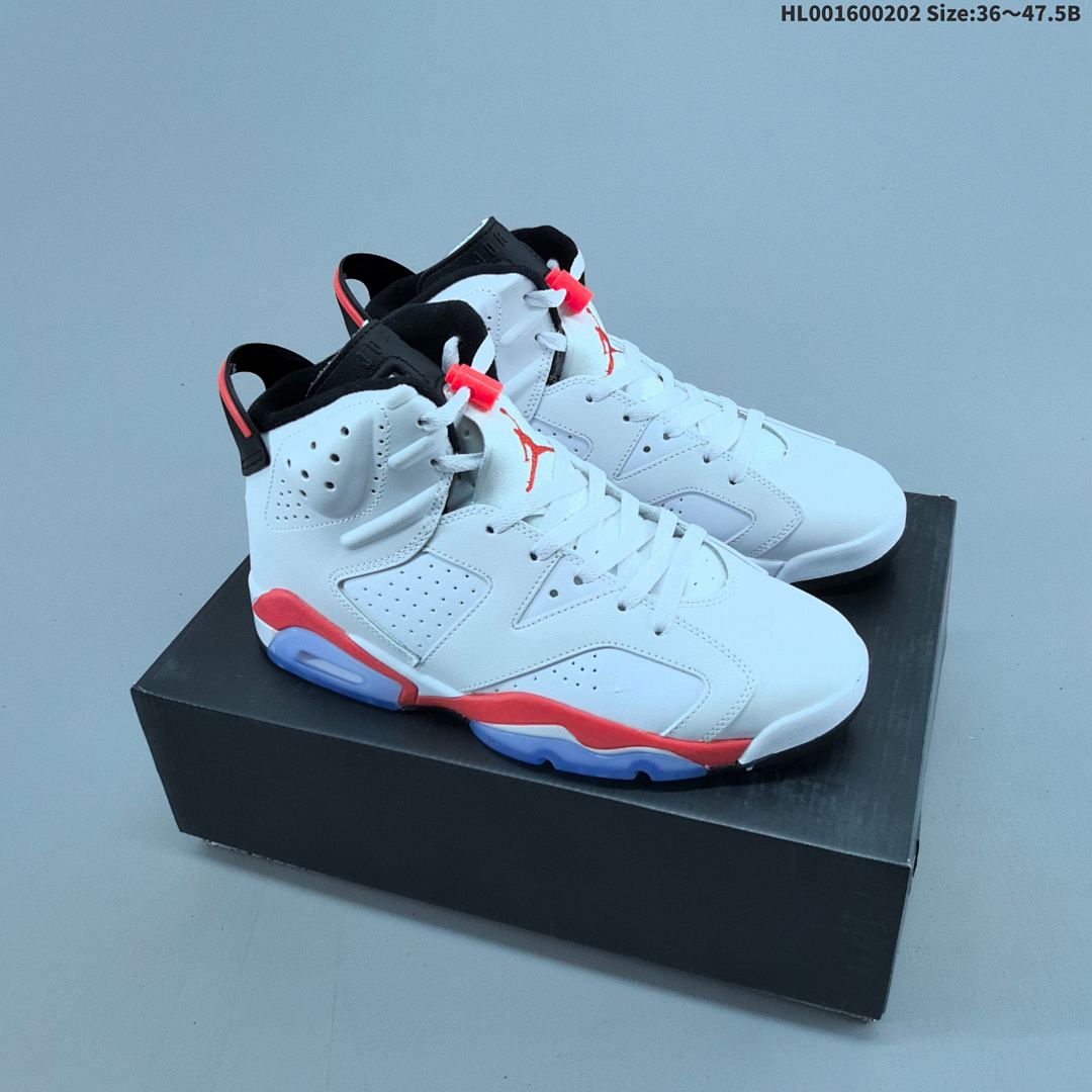 Air Jordan 6 Retro "Infrared White" AJ6 6 aj6 6