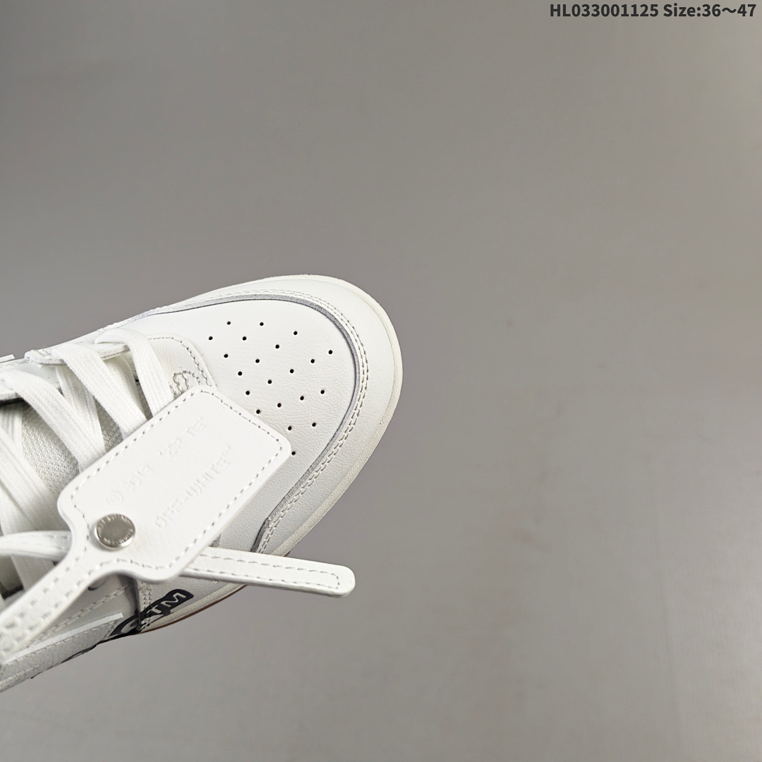 Off-White™ c/o Virgil Abloh Out Of Office Low-top Leather OW OFF-White Sneakers - foto 4