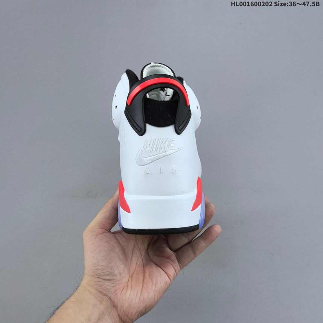 Air Jordan 6 Retro "Infrared White" AJ6 6 aj6 6 - foto 5