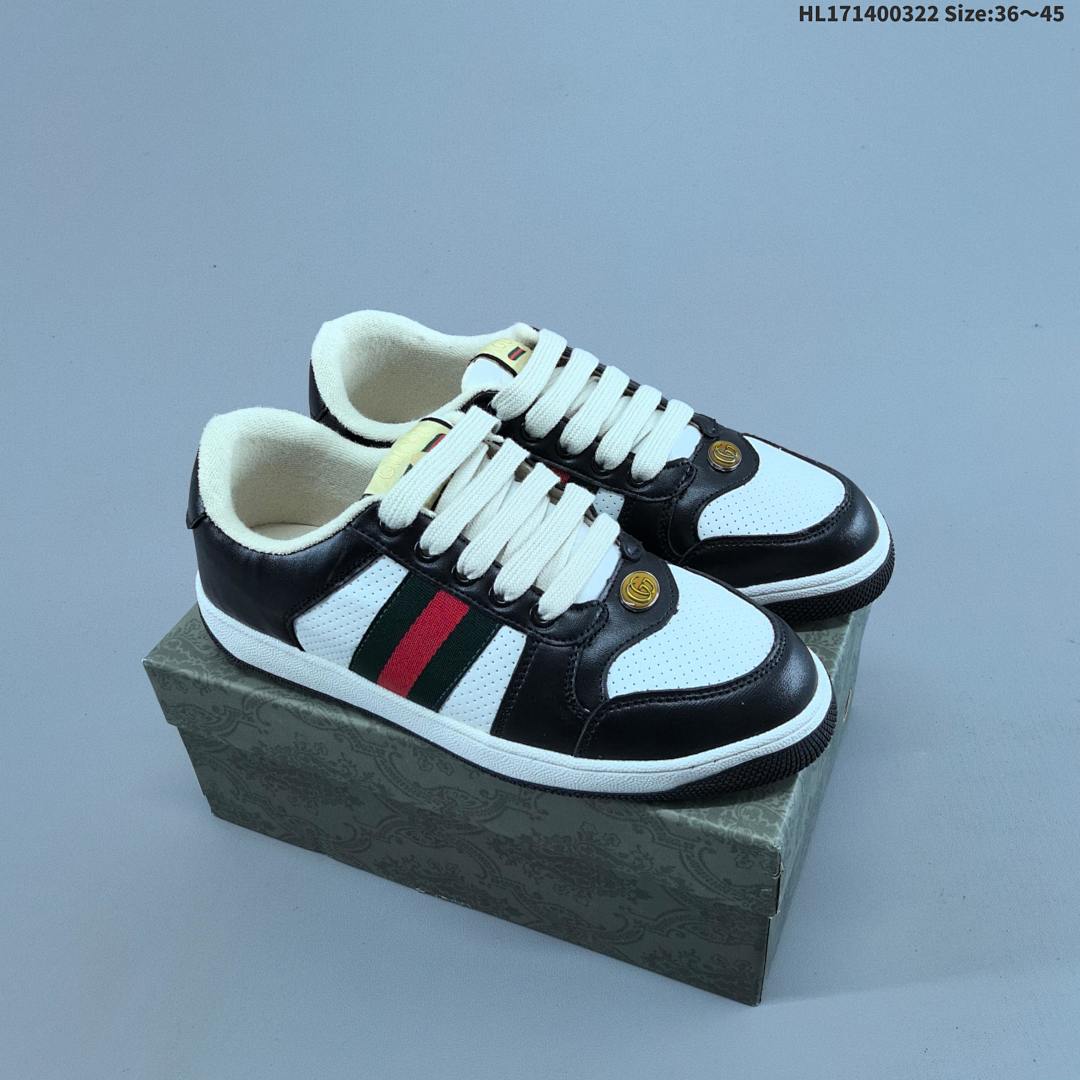 Gucci Distressed Screener sneaker Gucci HL171400322